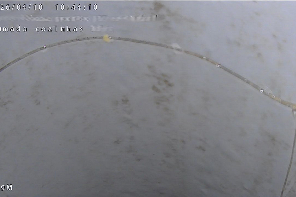 CCTV Inspection of Vertical Downpipes