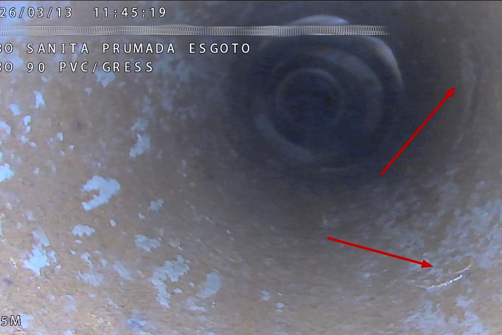 Reabilitação de ramais de esgoto com CIPP