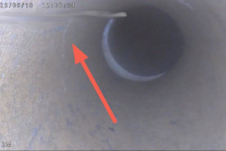 rehabilitation using CCTV inspection