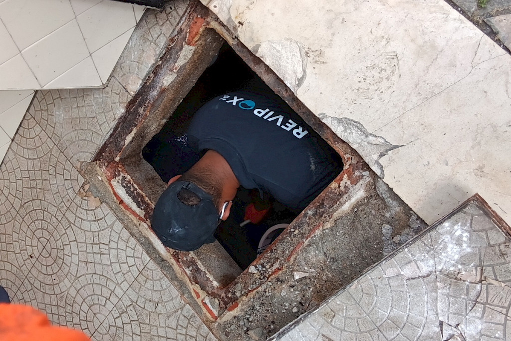 Impermeabilização de Caixas de Visita